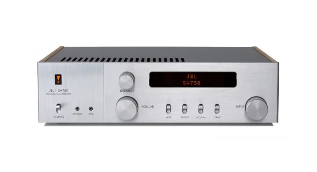 Jbl Sa550 Classic Integrated Amplifier With Bluetooth User Guide