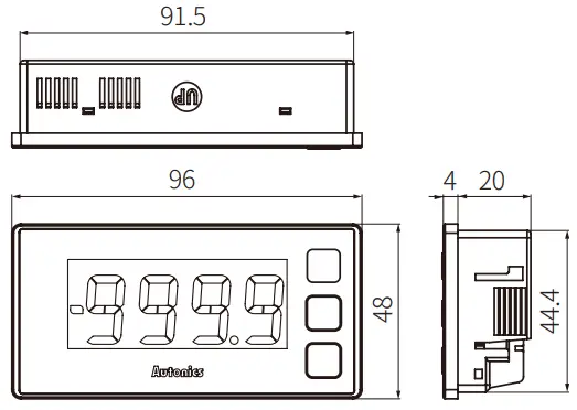 Autonics-MX4W-Series-LCD-Multi-Panel-Meters-fig-4