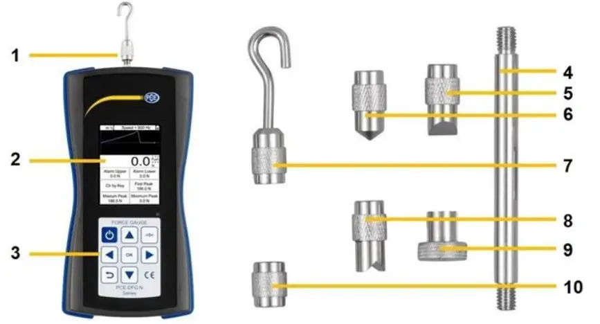PCE Instruments PCE-DFG N Series DigiKey Marketplace - with internal
