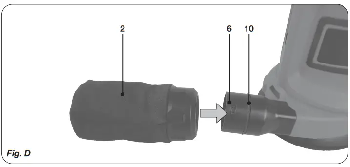 RUSTA LX System 20V Cordless Random Orbital Sander - fig 2