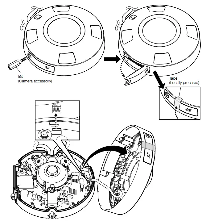 i PRO WV QDC507C Dome Cover - Standard Accessories 1