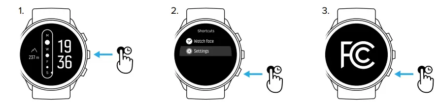 SUUNTO OW194 9 Peak GPS Sport Smartwatch - device