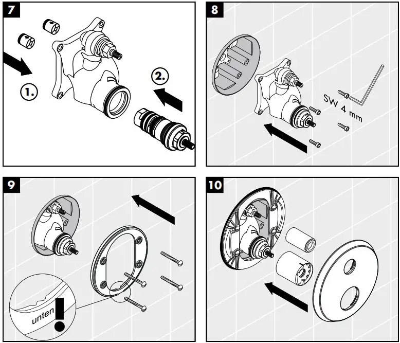 AXOR 10720000 Starck Shower Mixers - Montreux 10