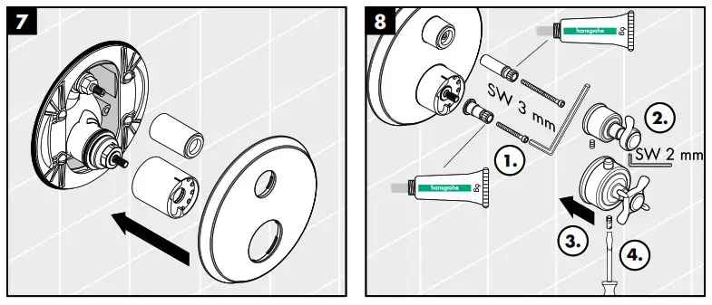 AXOR 10720000 Starck Shower Mixers - Montreux 3