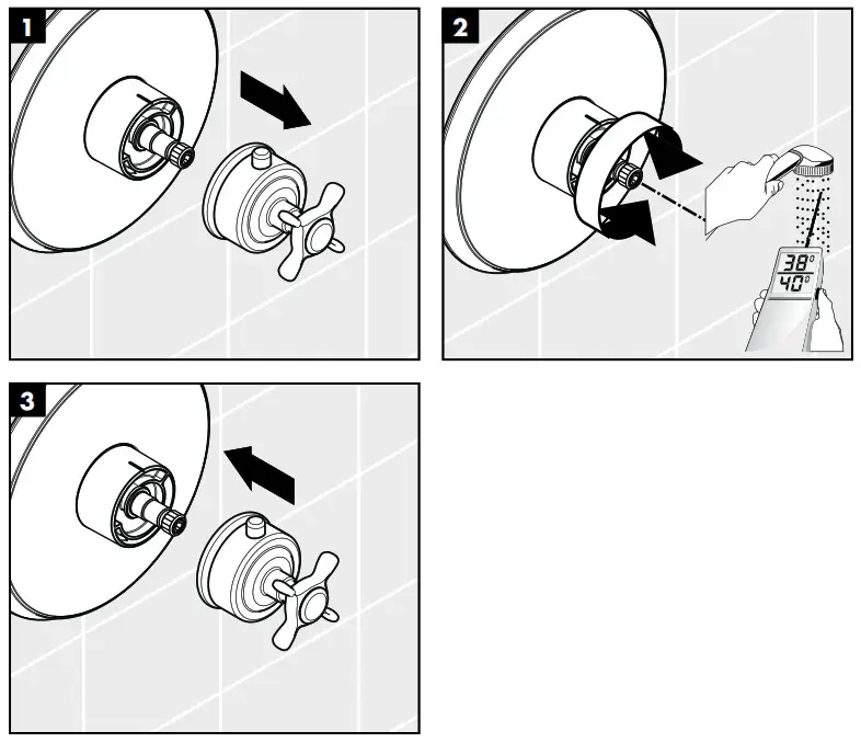 AXOR 10720000 Starck Shower Mixers - Montreux 7