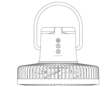 KILOS GEAR WT-F61A Camping Fan 1