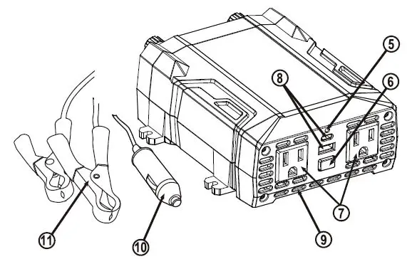 3POWERDRIVE-PWD400-400W-Power-Inverter-fig 2