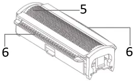 Muejjur MJ-8992 Waterproof Bikini Trimmer for Women B3