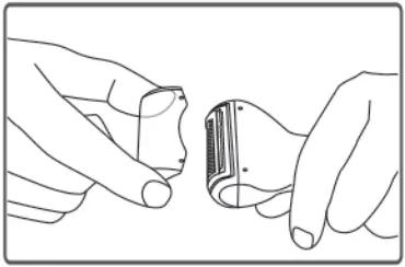 Muejjur MJ-8992 Waterproof Bikini Trimmer for Women f1