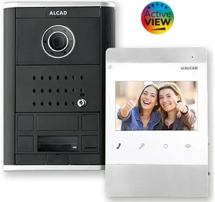 Alcad Kvs-54121 Enara 4.3 Inch 1 Button Active View Iblack User Manual