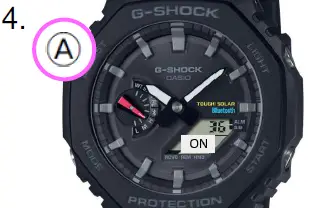 CASIO 5689 upgrade with Bluetooth and Solar 05