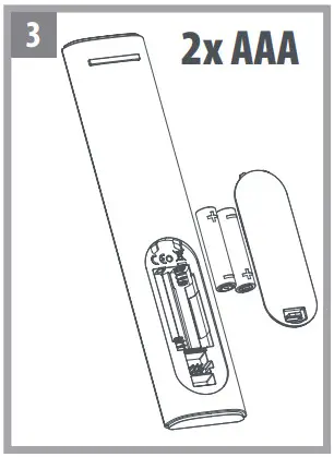 ONE FOR ALL URC2140 Essence 4 Device Universal Remote Control - Figure 3