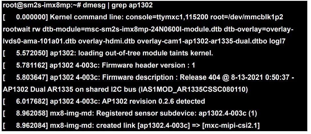 AVNET i.MX 8M Plus Linux-Yocto Edge AI Kit - correctly enumerated