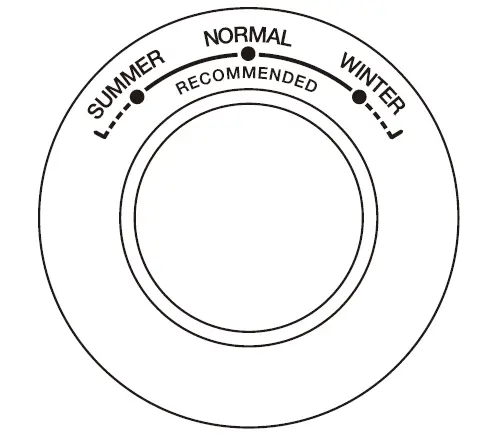 CONSERVATOR GRH1482TW Top Mount Freezer Refrigerator 9