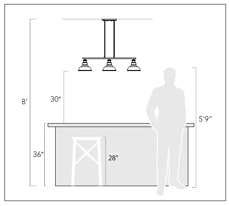 GOLDEN-LIGHTING-3072-SF-Athena-3-Light-Natural-Black-Semi-Flush-Ceiling-Light-FIG-1