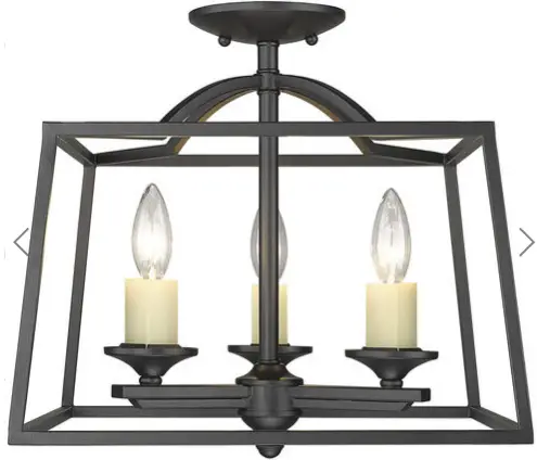 GOLDEN-LIGHTING-3072-SF-Athena-3-Light-Natural-Black-Semi-Flush-Ceiling-Light-PRODUCT