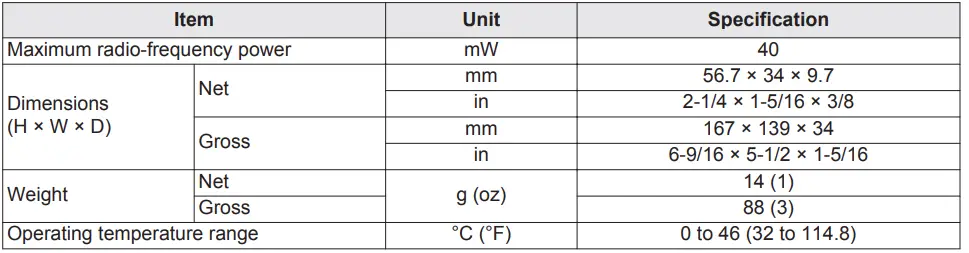 FUJITSU UTY-TFSXF2 Wireless LAN Adapter-FIG2