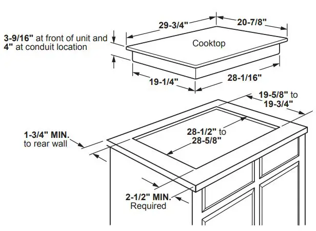 GE-JEP5030DT-30-Inch-Built-In-Knob-Control-Electric-Cooktop-fig-1