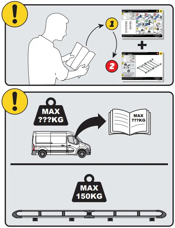 VAN GUARD ULTI Rack Roof Racks - fig 1