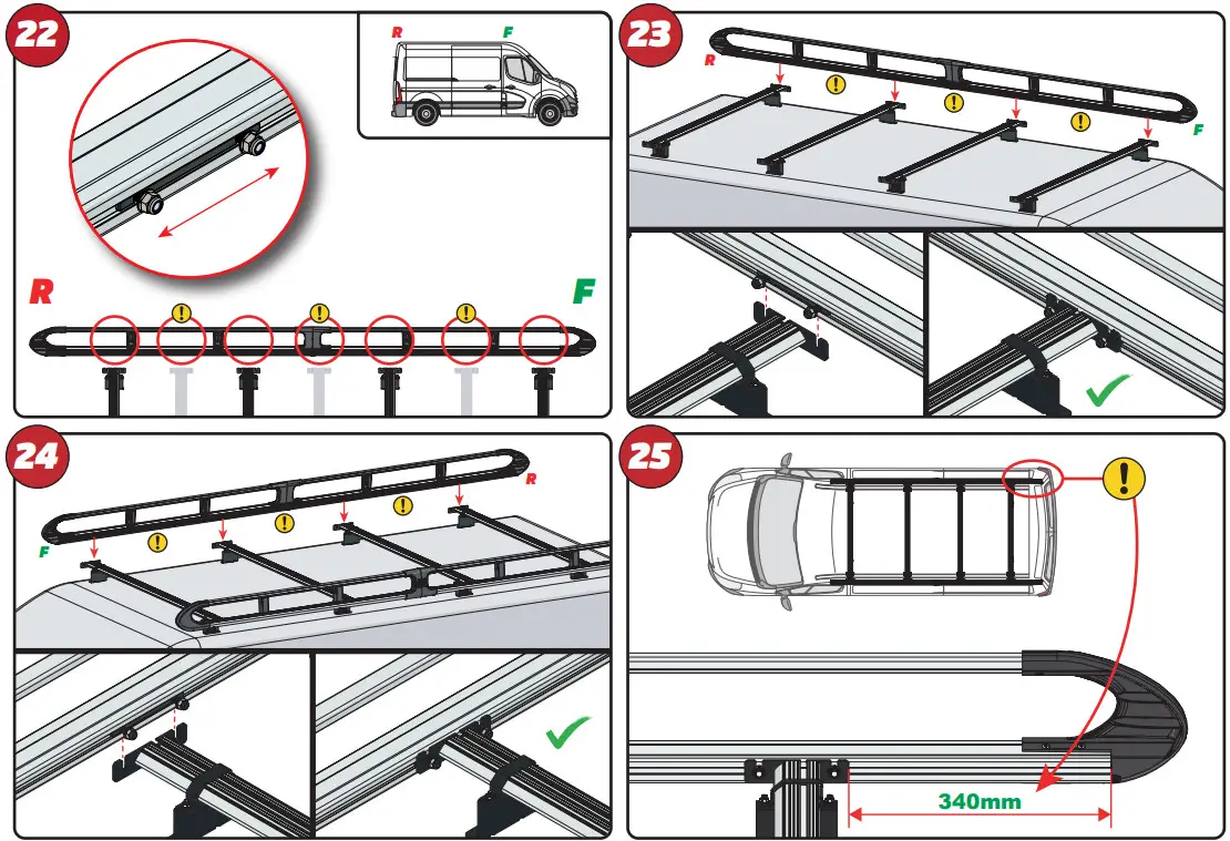 VAN GUARD ULTI Rack Roof Racks - fig 15