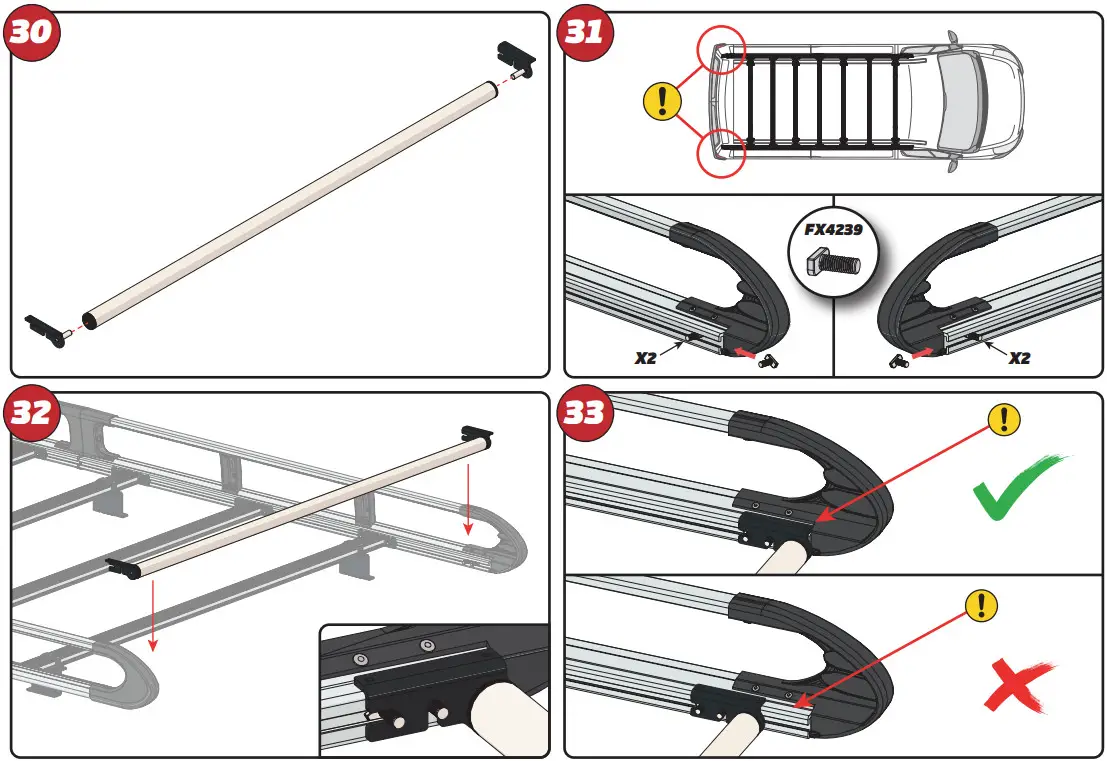 VAN GUARD ULTI Rack Roof Racks - fig 17