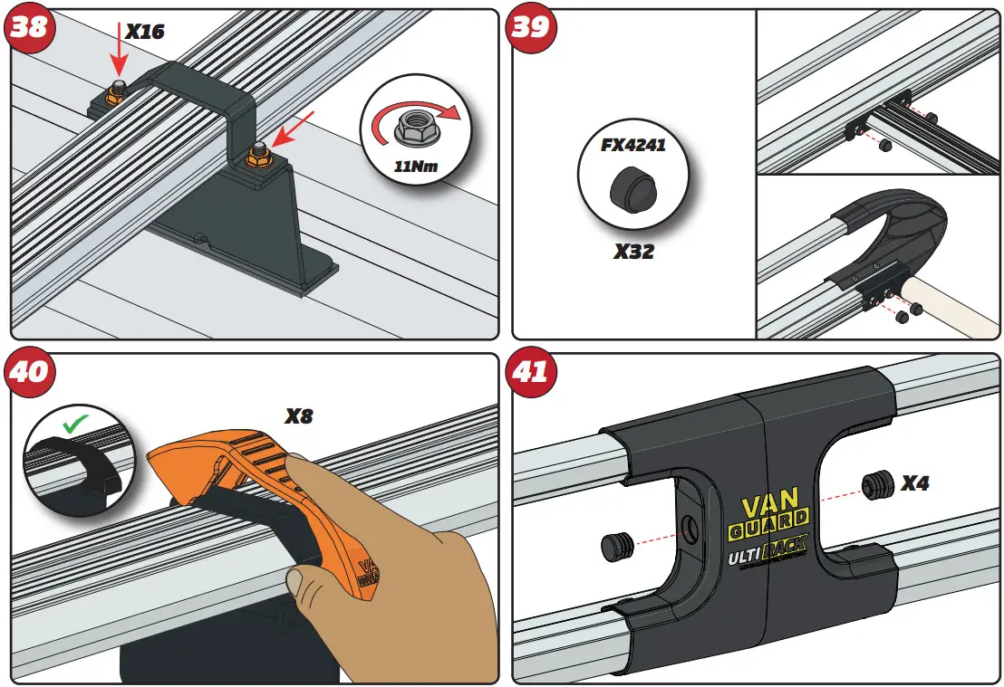 VAN GUARD ULTI Rack Roof Racks - fig 19