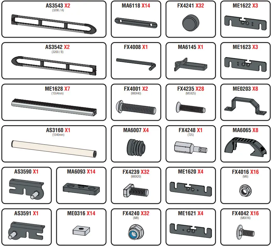 VAN GUARD ULTI Rack Roof Racks - fig 5