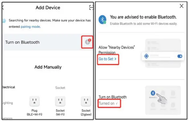 HYUNDAI HOME Smart Doorbell - Turn on Bluetooth