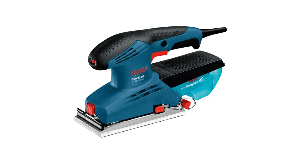 Bosch Gss 23 Ae Professional Gss 23 Ae Orbital Sander Instruction Manual