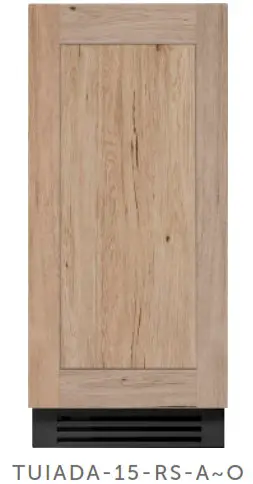 true RESIDENTIAL TUIADA 15 RS A O 15 Inch Overlay Panel Door Clear Ice Machine - BUILD YOUR TRUE 2