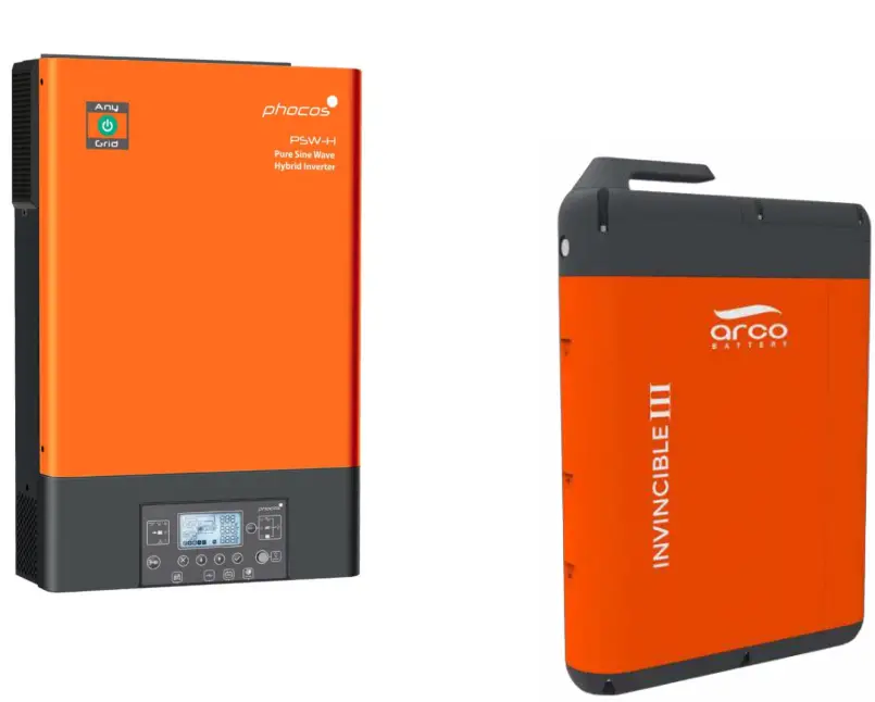phocos PSW-H-5kW-230-48V Any-Grid Series Inverter