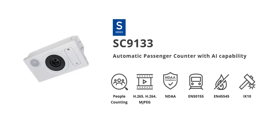 Vivotek Sc9133 Automatic Passenger Counter Installation Guide