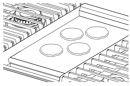 JENNAIR W11114330E PRO STYLE Dual Fuel Convection Range - cook