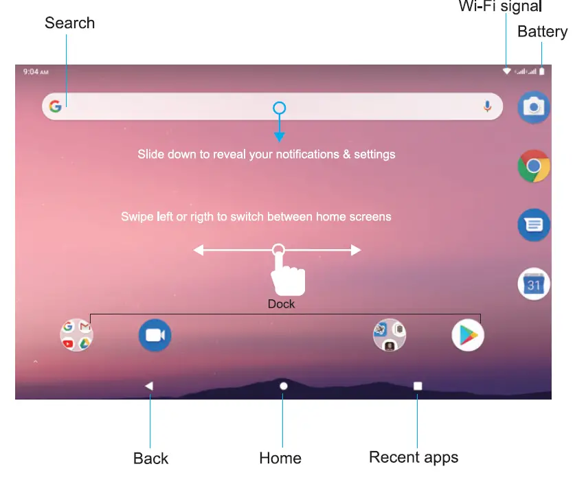 SCIENTIA YQ10S 10.1inch Tablet PC 4