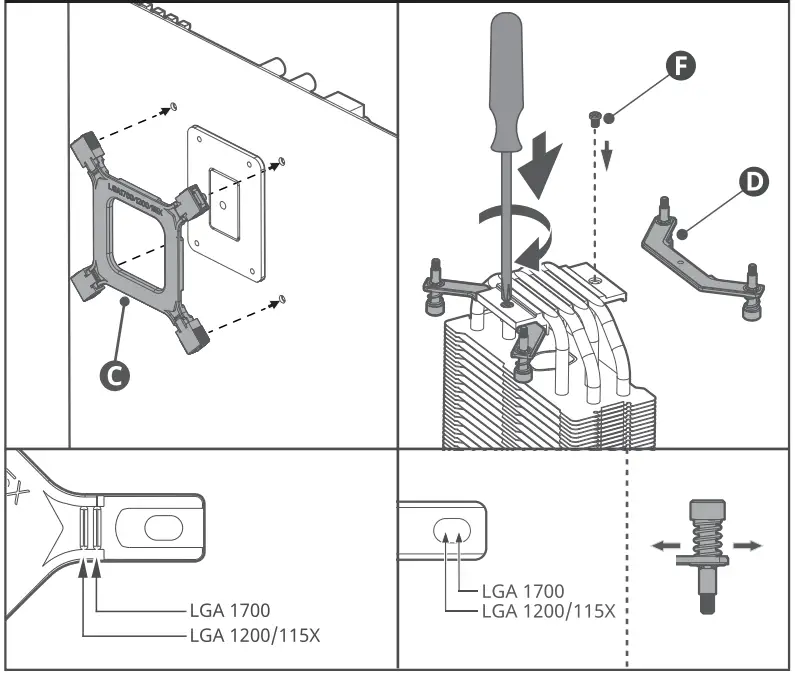 COOLER MASTER Hyper 212 Spectrum V3 CPU Air Cooler - fig 4