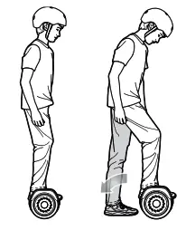 Razor Hovertrax Prizma and Hovertrax LUX Smart Balancing Electric Scooter - CONTROL