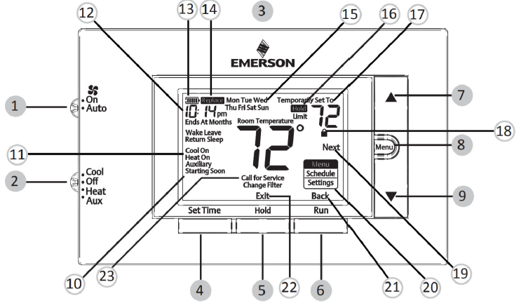 Emerson 1F83H-21PR Programmable .Thermostats (11)