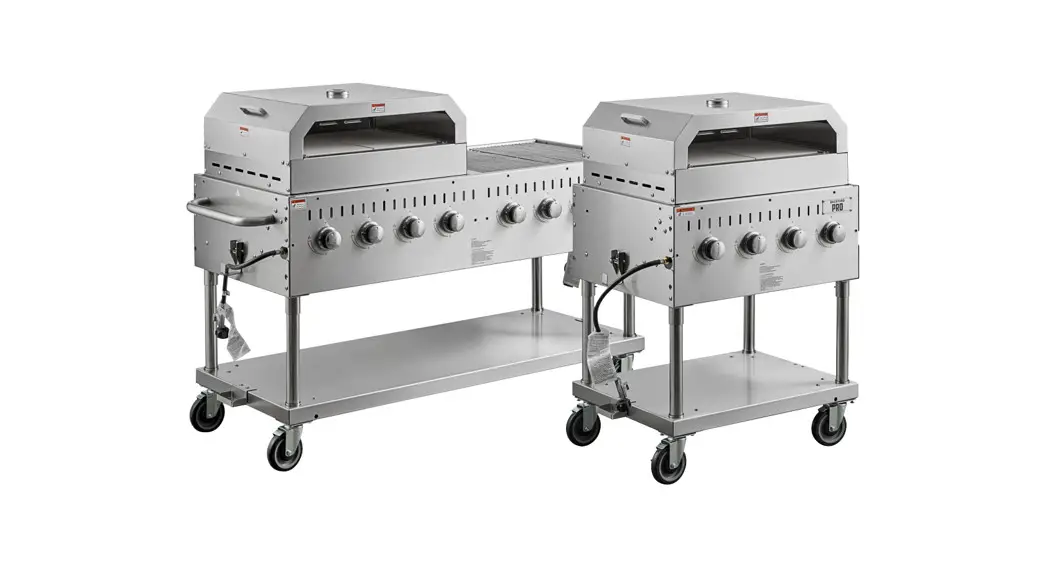 Backyard Pro 554lpg30pokit Pizza Oven Attachment For Liquid Propane Outdoor Grills User Guide