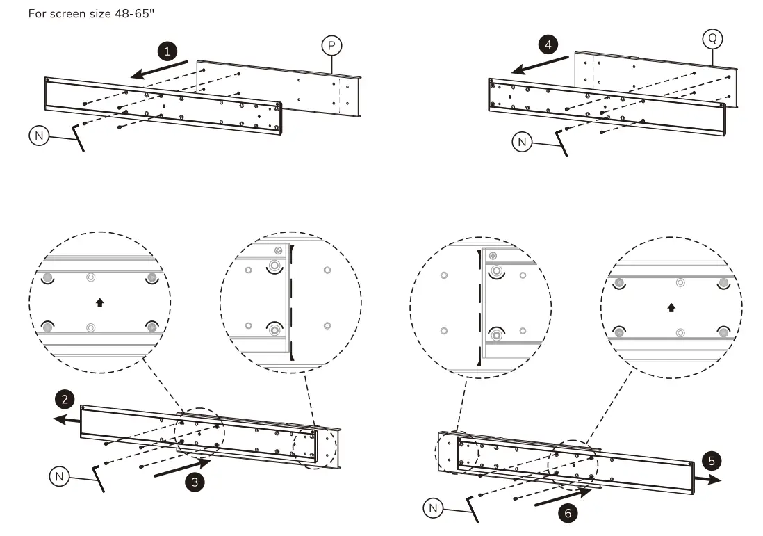 Neomounts ADM 875BL2 Dual Screen Adapter - fig3