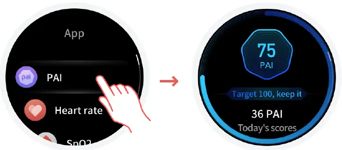 Tapping and exiting: