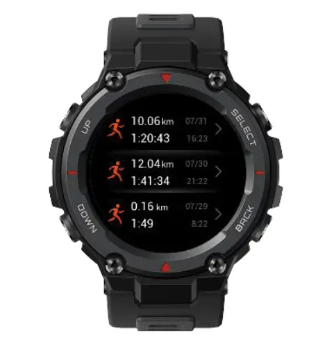 Viewing Workout Records