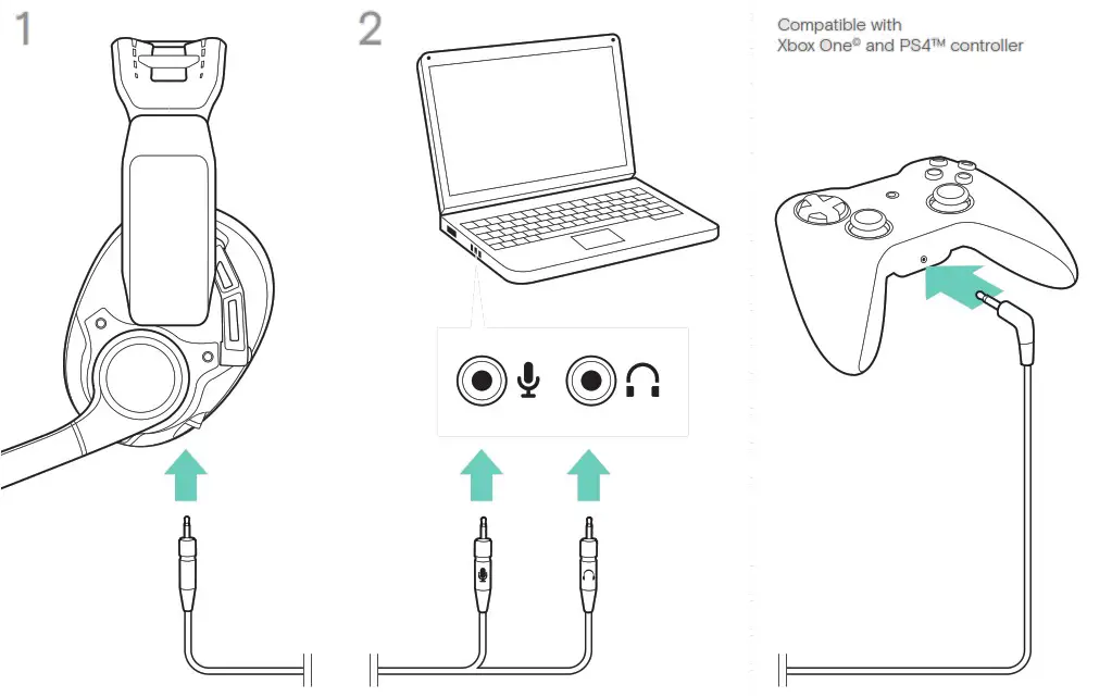 EPOS SENNHEISER GSP 500 Gaming Headset - Compatible