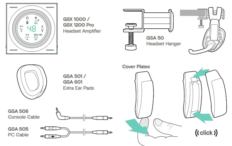 EPOS SENNHEISER GSP 500 Gaming Headset - cover1