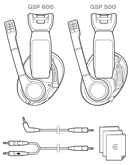 EPOS SENNHEISER GSP 500 Gaming Headset - fig