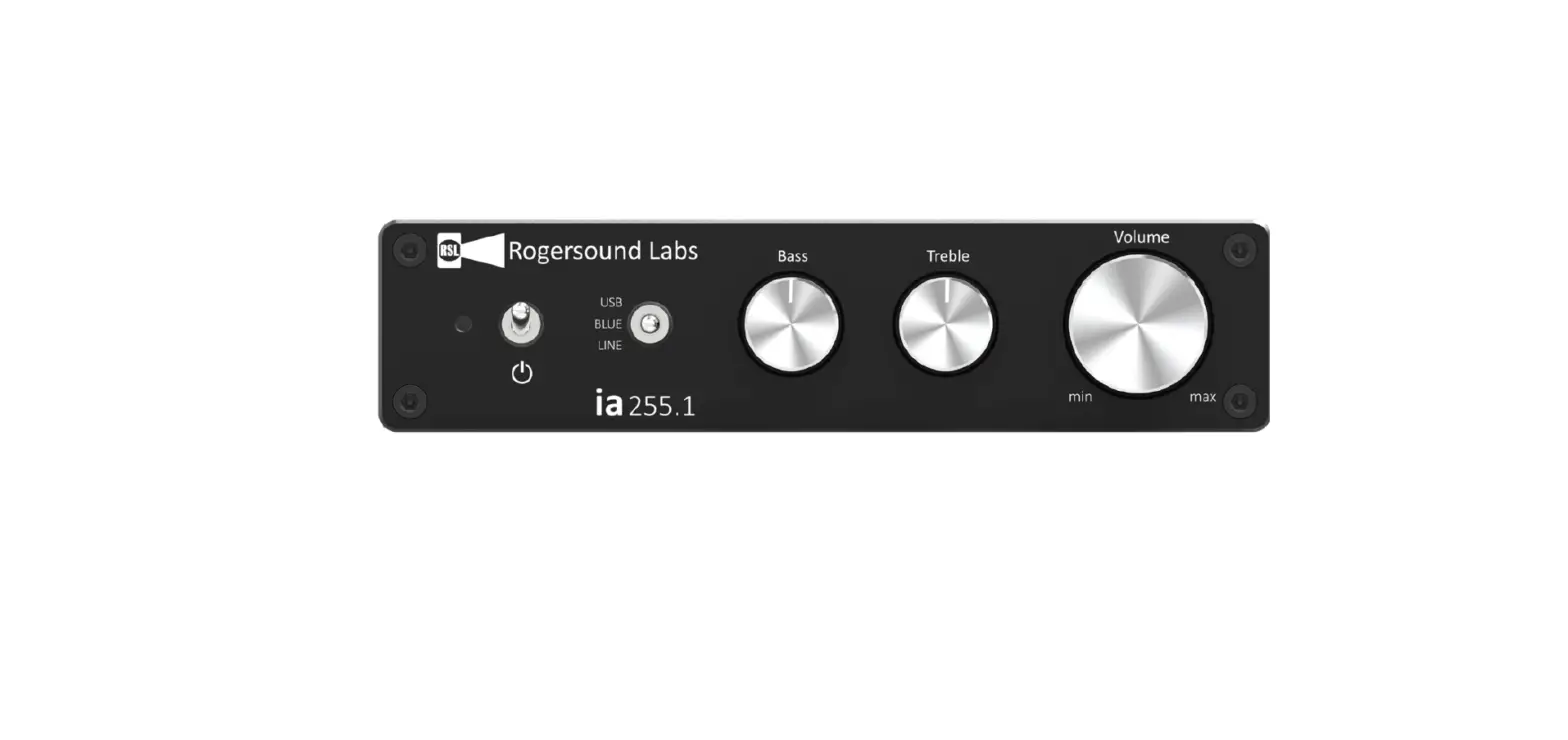 Rogersound Labs Ia255.1 Ultra-compact Integrated Stereo Amplifier Instruction Manual