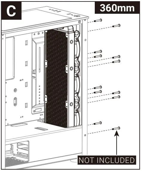 Installations Front Radiator