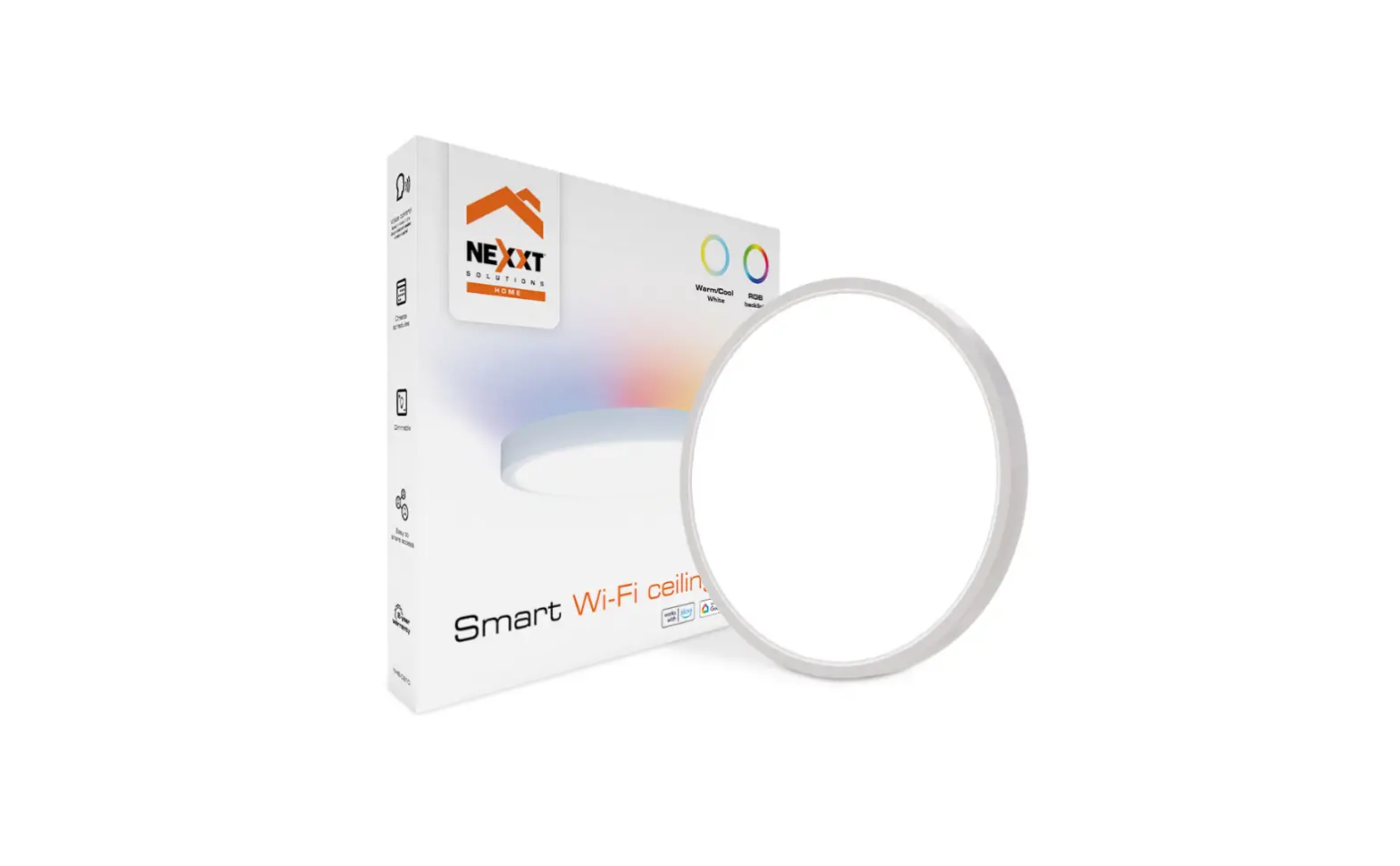 Nexxt Solutions Nhb-c810 Smart Wi-fi Ceiling Lamp Instruction Manual