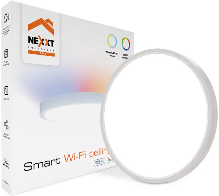 NEXXT SOLUTIONS NHB-C810 Smart Wi-Fi Ceiling Lamp