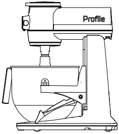 GE Appliances P9OIAAS6TBB Smart Mixer B4d
