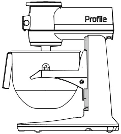 GE Appliances P9OIAAS6TBB Smart Mixer B5a